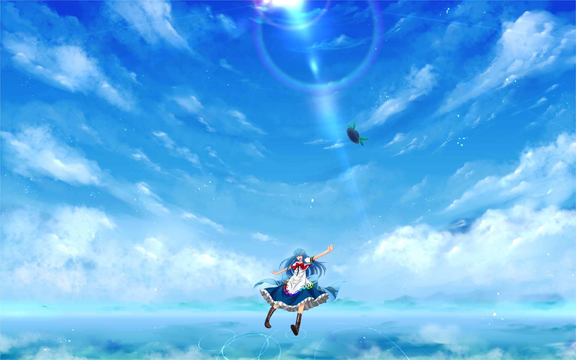 Download Tenshi Hinanawi Anime Touhou HD Wallpaper