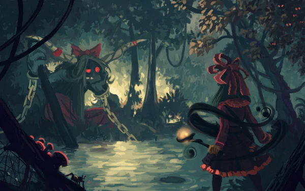 Hina Kagiyama Anime Touhou HD Desktop Wallpaper | Background Image