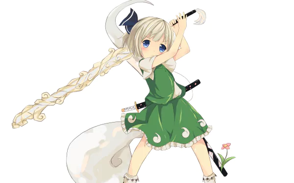 Youmu Konpaku Anime Touhou HD Desktop Wallpaper | Background Image