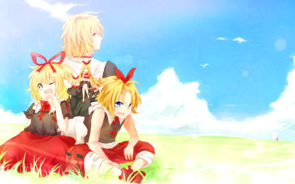 Su-San (Touhou) Medicine Melancholy Alice Margatroid Anime Touhou HD Desktop Wallpaper | Background Image