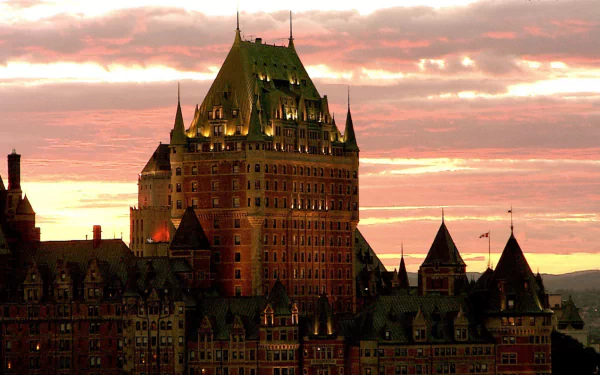  Chateau Frontenac in Quebec