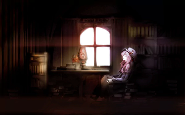 Patchouli Knowledge Anime Touhou HD Desktop Wallpaper | Background Image