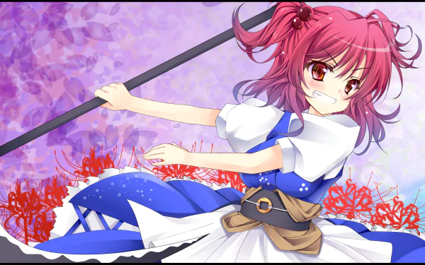 Komachi Onozuka Anime Touhou HD Desktop Wallpaper | Background Image