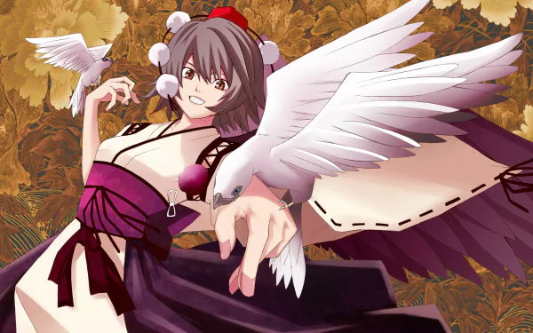 Aya Shameimaru Anime Touhou HD Desktop Wallpaper | Background Image