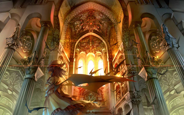 Remilia Scarlet Anime Touhou HD Desktop Wallpaper | Background Image