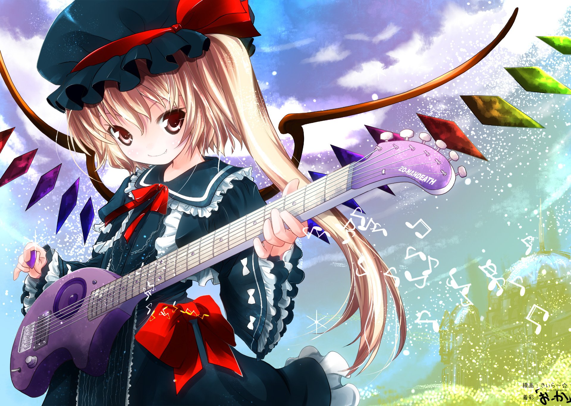 Download Anime Touhou HD Wallpaper