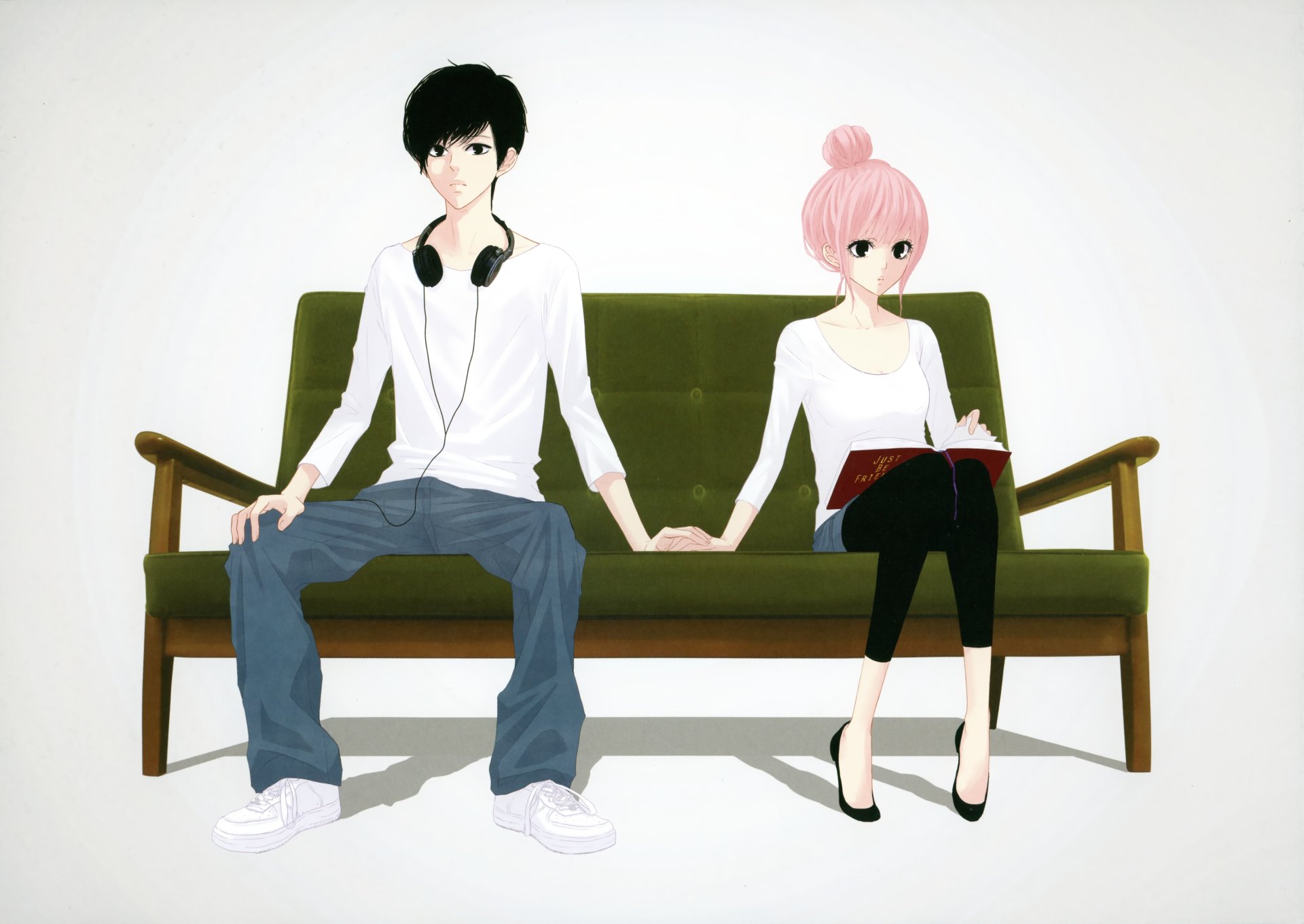 Download Just Be Friends (Vocaloid) Luka Megurine Anime Vocaloid 4k Ultra HD Wallpaper