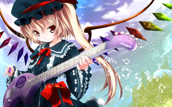 Anime Touhou HD Desktop Wallpaper | Background Image