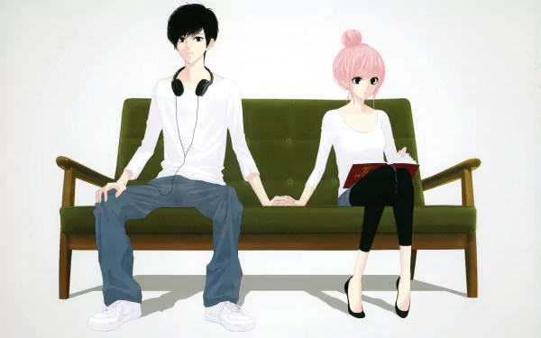 Just be friends (Vocaloid) Luka Megurine Anime Vocaloid HD Desktop Wallpaper | Background Image