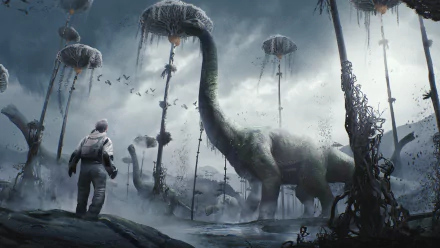 dinosaur video game Robinson: The Journey HD Desktop Wallpaper | Background Image