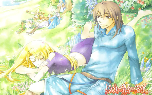 Anime The Legend of the Legendary Heroes HD Desktop Wallpaper | Background Image