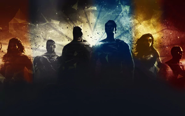 Aquaman Cyborg (DC Comics) Batman Flash Wonder Woman Superman TV Show The Dawn of the Justice League HD Desktop Wallpaper | Background Image