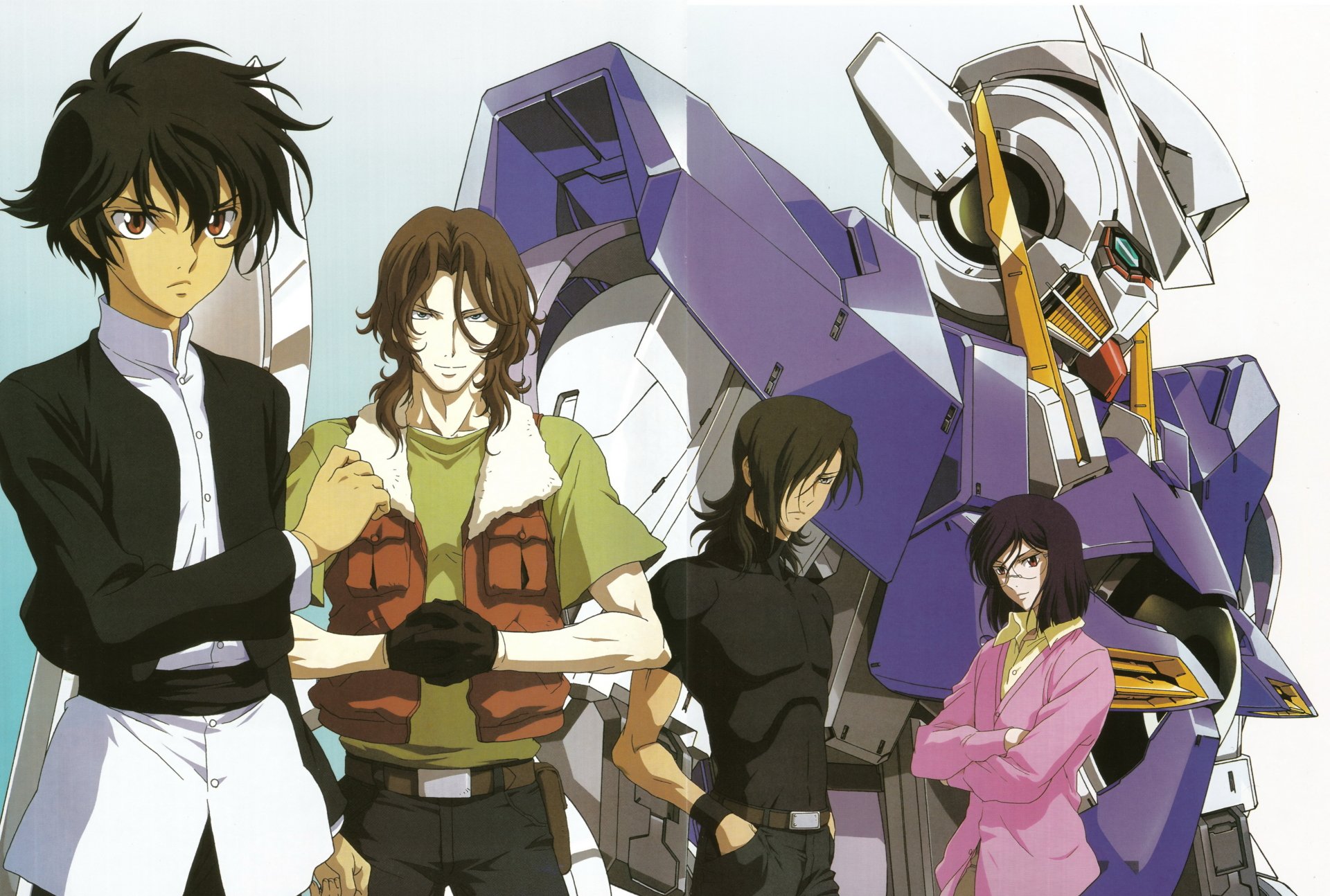 Download Anime Mobile Suit Gundam 00 4k Ultra HD Wallpaper