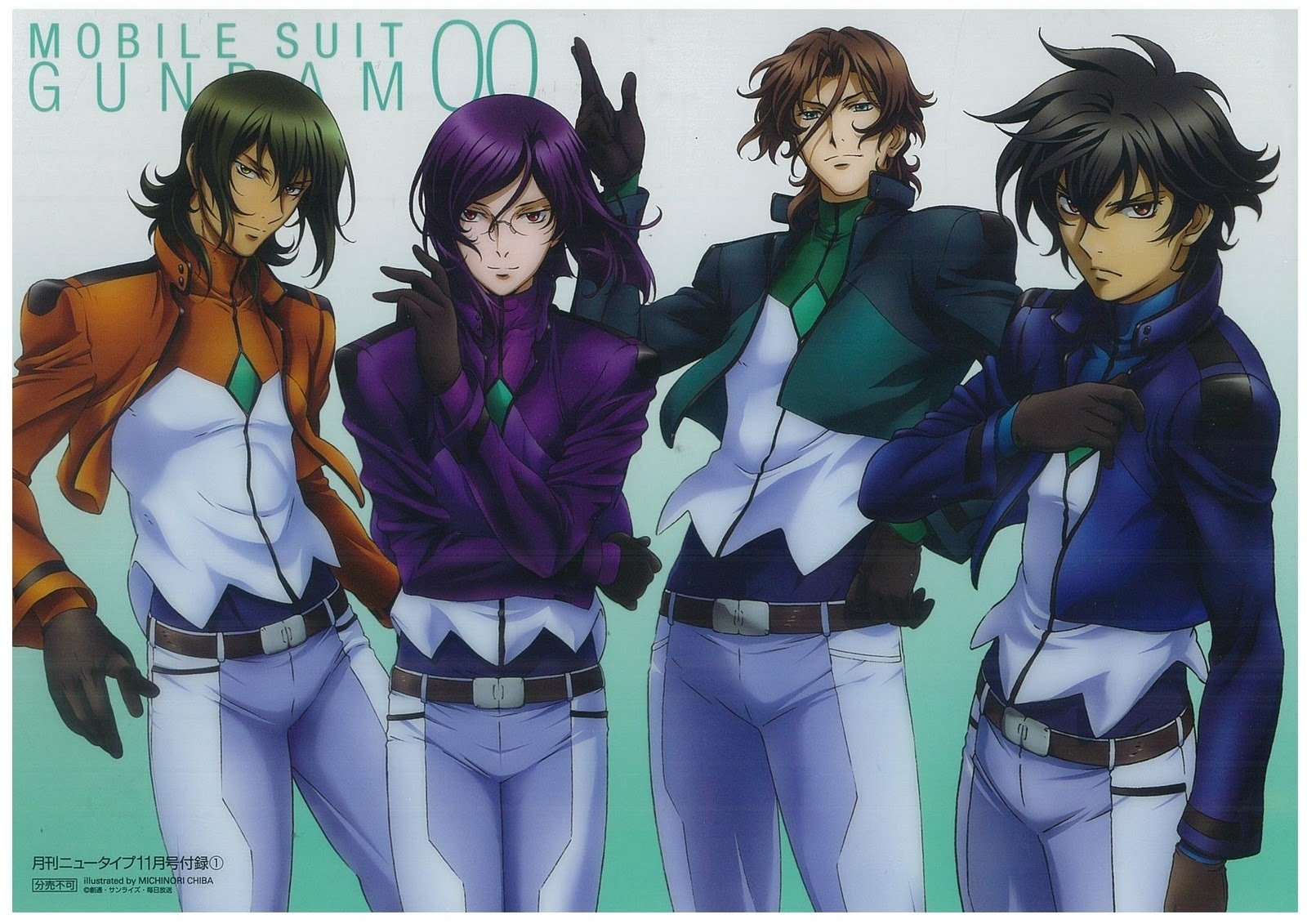 Download Anime Mobile Suit Gundam 00 Wallpaper