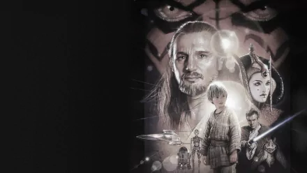 Obi-Wan Kenobi Jar Jar Binks Qui-gon Jinn Queen Amidala Anakin Skywalker movie Star Wars: Episode I - The Phantom Menace HD Desktop Wallpaper | Background Image