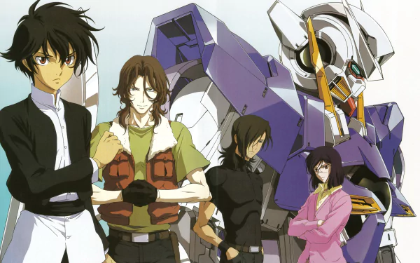 Anime Mobile Suit Gundam 00 HD Desktop Wallpaper | Background Image