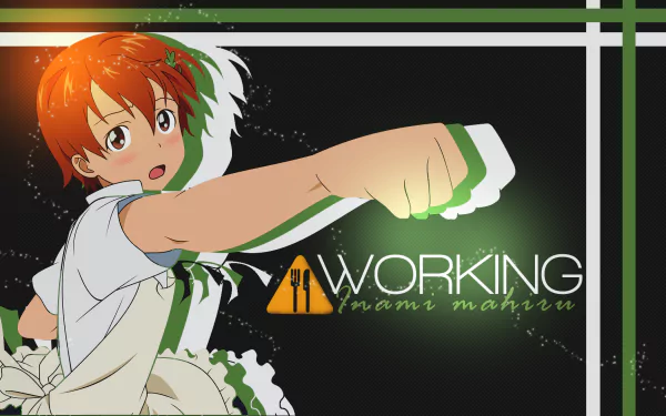 Anime Working!! HD Desktop Wallpaper | Background Image