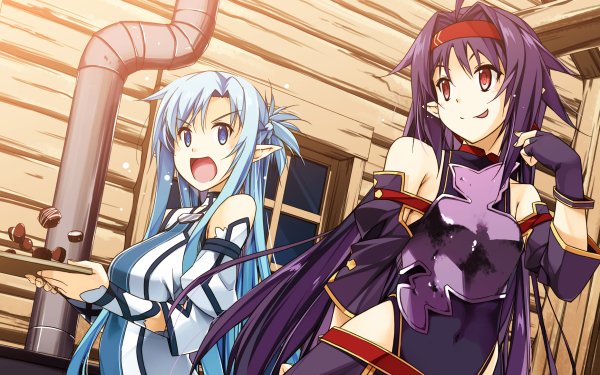 Anime Sword Art Online II Sword Art Online Asuna Yuuki Yuuki Konno HD Wallpaper | Background Image
