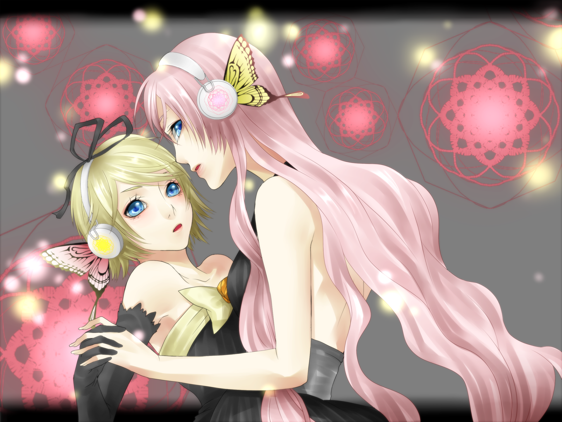 Download Magnet (Vocaloid) Luka Megurine Rin Kagamine Anime Vocaloid HD Wallpaper