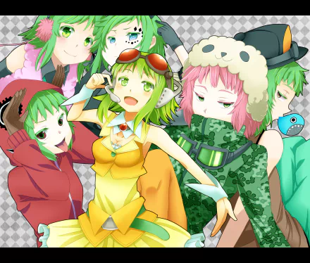 GUMI (Vocaloid) Matryoshka (Vocaloid) Anime Vocaloid HD Desktop Wallpaper | Background Image