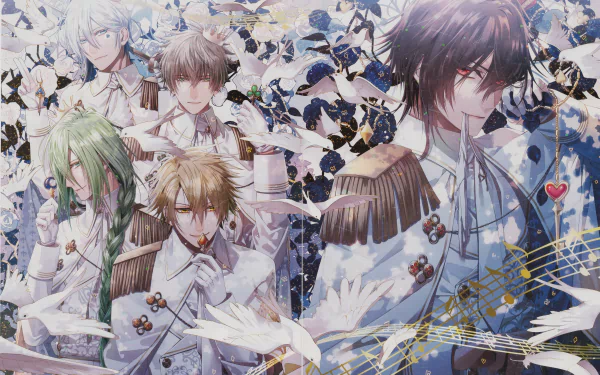 Otome Game Ukyo (Amnesia) Ikki (Amnesia) Kent (Amnesia) Toma (Amnesia) Shin (Amnesia) Anime Amnesia HD Desktop Wallpaper | Background Image