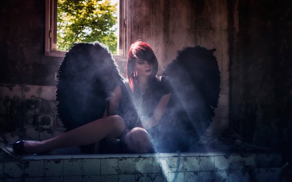 Women Cosplay Angel Gothic HD Wallpaper | Background Image