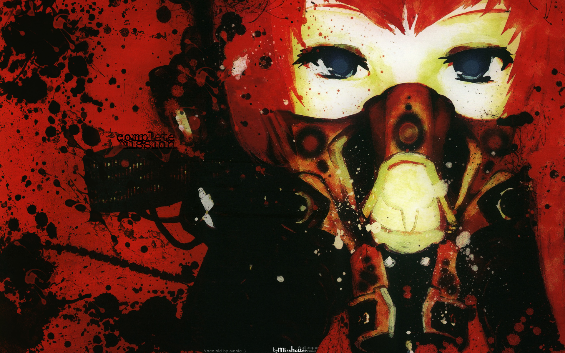 scary vocaloid wallpaper
