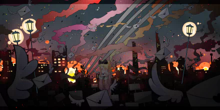 Rin Kagamine Anime Vocaloid HD Desktop Wallpaper | Background Image