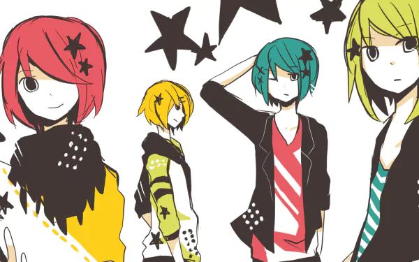 SF-A2 Miki GUMI (Vocaloid) Rin Kagamine Hatsune Miku Anime Vocaloid HD Desktop Wallpaper | Background Image