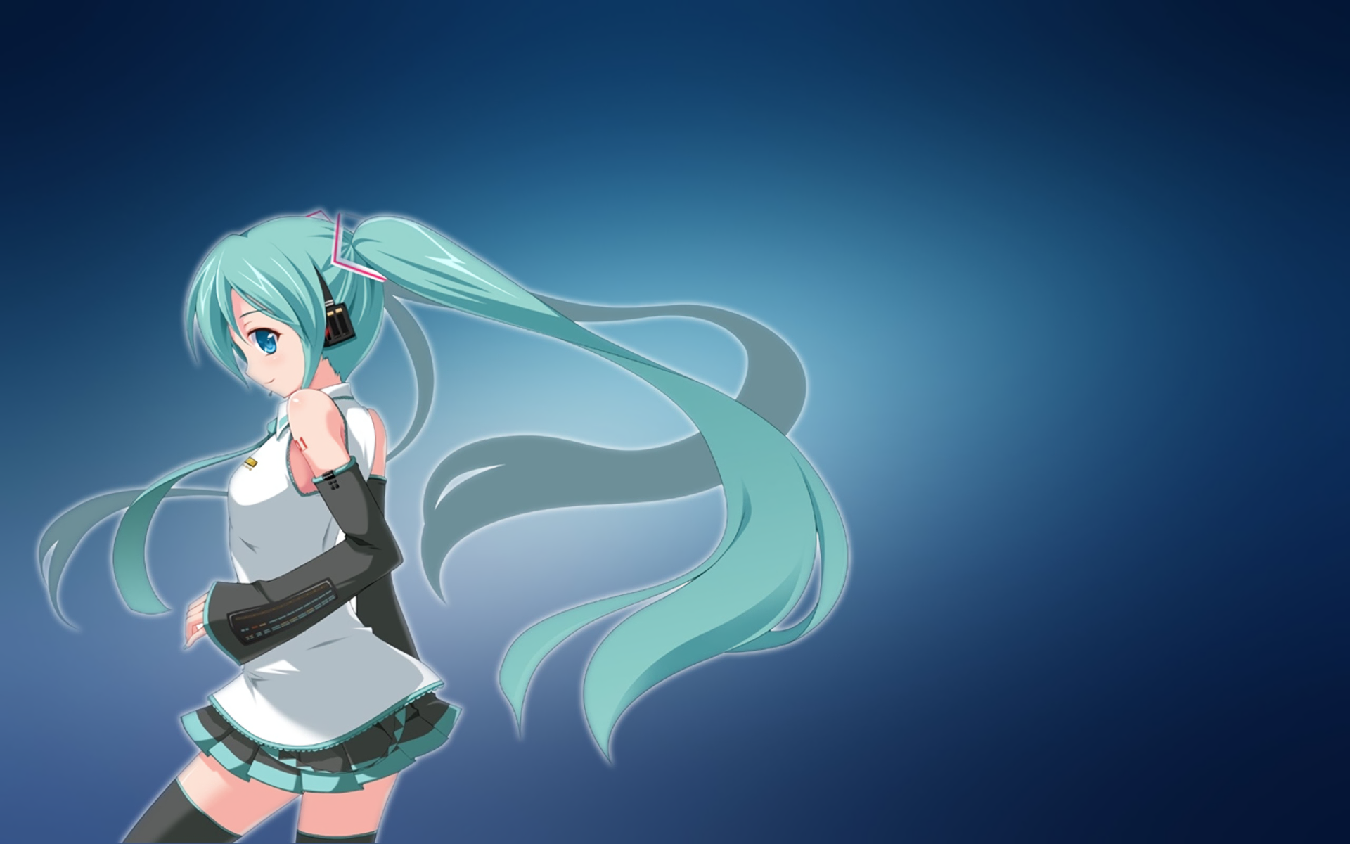 Download Hatsune Miku Anime Vocaloid Hd Wallpaper