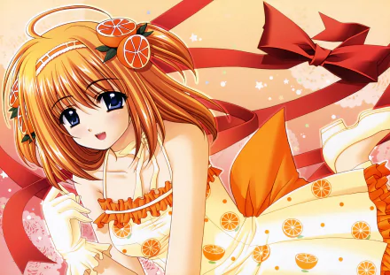 Kaede Fuyou Anime Shuffle! HD Desktop Wallpaper | Background Image