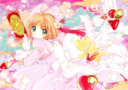 Keroberos (Card Captor Sakura) Sakura Kinomoto Anime Cardcaptor Sakura HD Desktop Wallpaper | Background Image