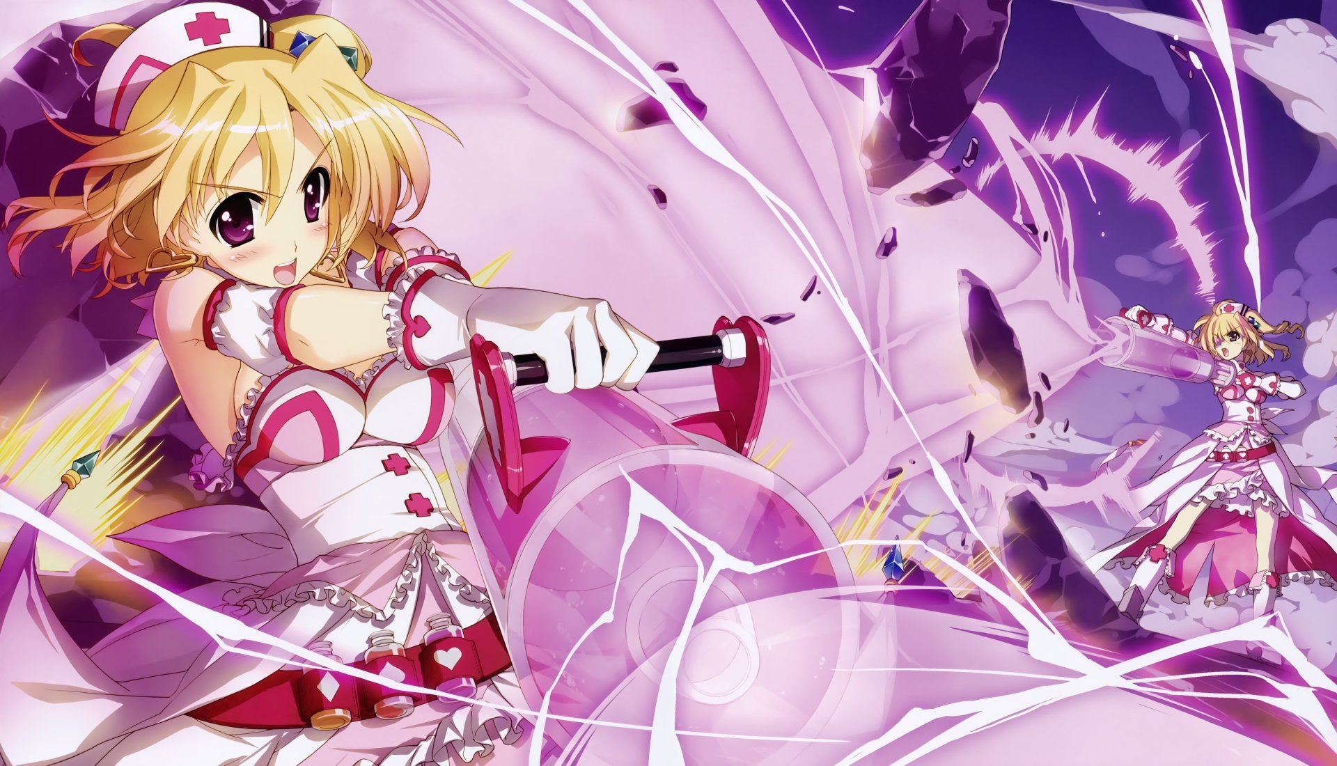 Download Anime Magical Girl Lyrical Nanoha 8k Ultra HD Wallpaper