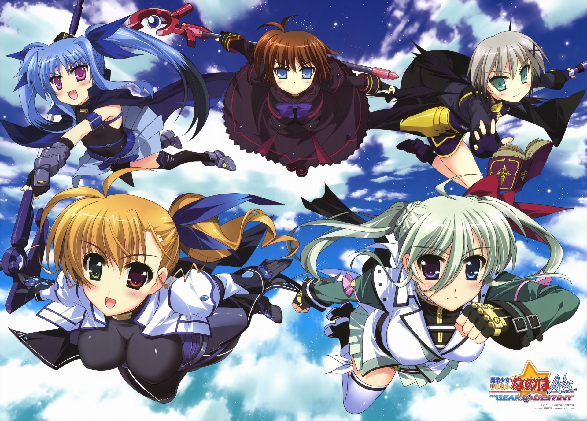 Download Anime Magical Girl Lyrical Nanoha 8k Ultra HD Wallpaper