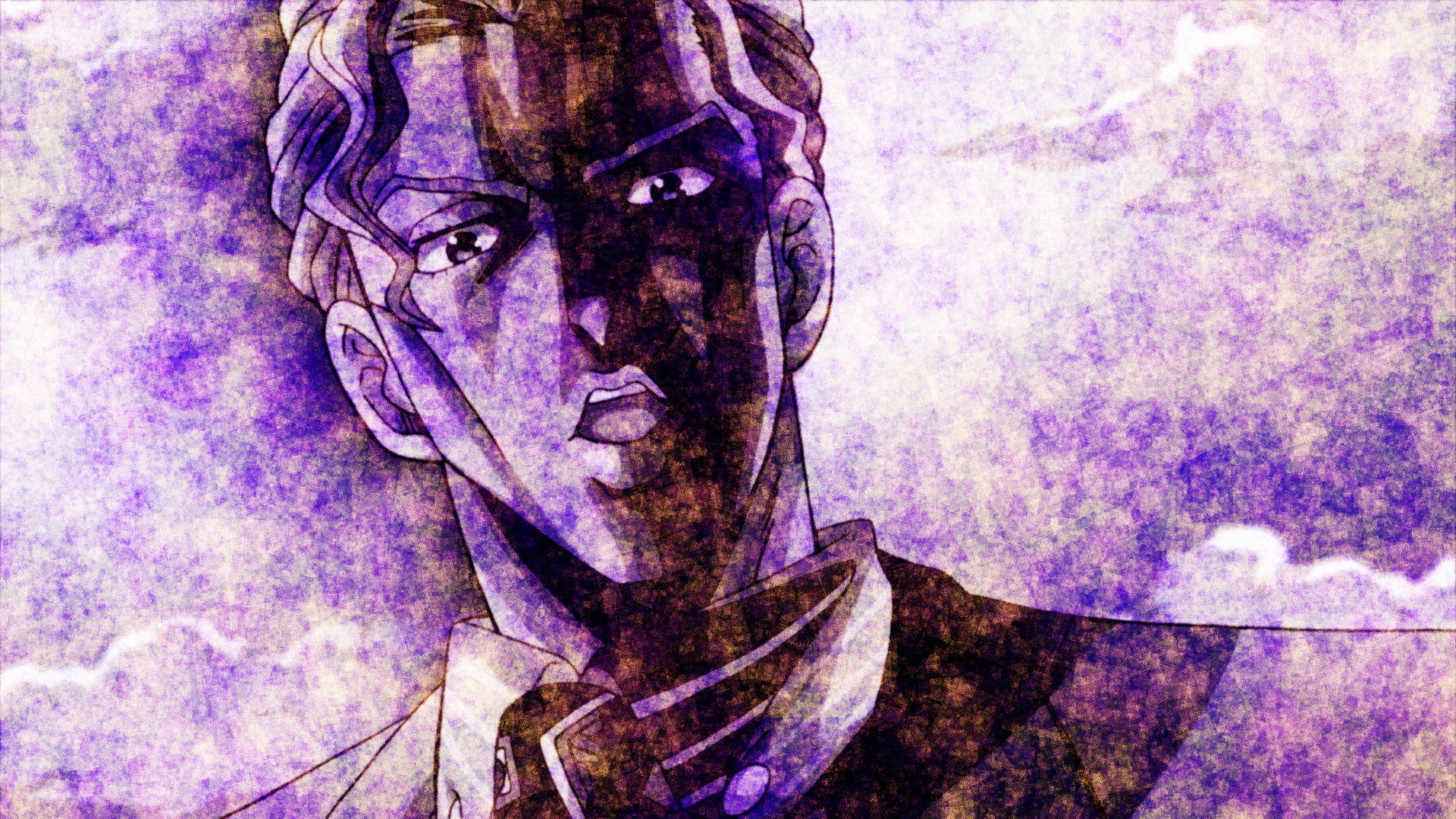 Download Yoshikage Kira Anime Jojo's Bizarre Adventure HD Wallpaper by Terumi Nishii