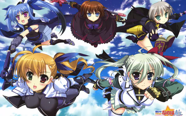 Anime Magical Girl Lyrical Nanoha HD Desktop Wallpaper | Background Image