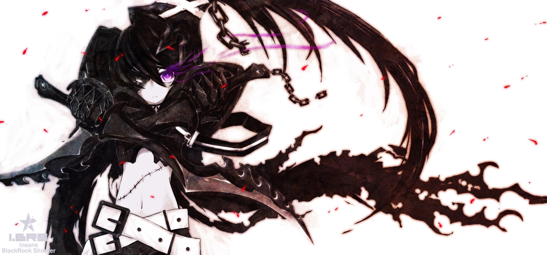 Download Anime Black Rock Shooter HD Wallpaper