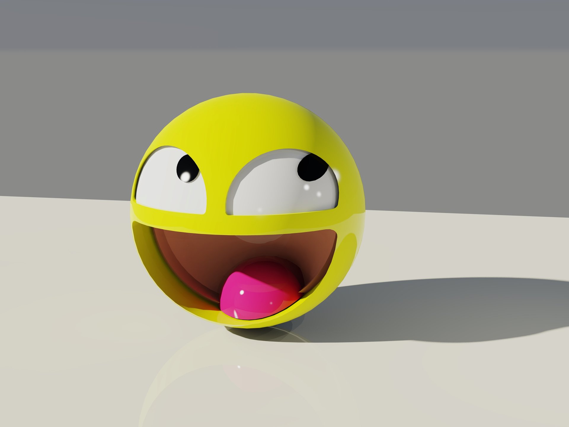 Download Funny Smiley HD Wallpaper