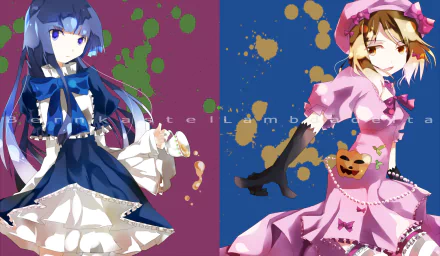 Lambdadelta (Umineko no Naku Koro ni) Frederica Bernkastel Anime Umineko: When They Cry HD Desktop Wallpaper | Background Image