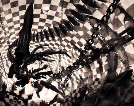 Insane Black Rock Shooter Anime Black Rock Shooter HD Desktop Wallpaper | Background Image