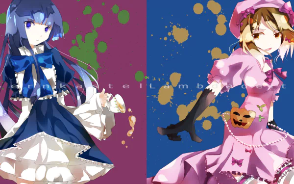 Lambdadelta (Umineko no Naku Koro ni) Frederica Bernkastel Anime Umineko: When They Cry HD Desktop Wallpaper | Background Image