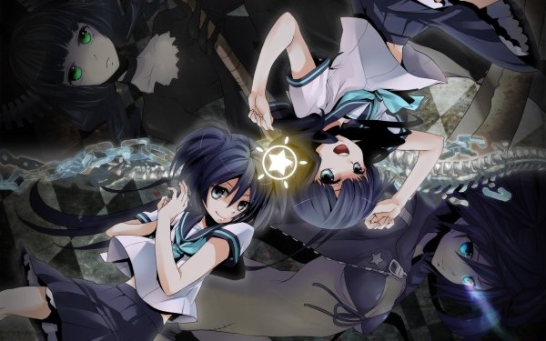 Anime Black Rock Shooter Dead Master Mato Kuroi Yomi Takanashi HD Wallpaper | Background Image