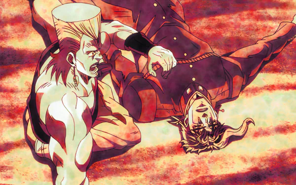 Jean Pierre Polnareff Noriaki Kakyoin Anime Jojo's Bizarre Adventure HD Desktop Wallpaper | Background Image