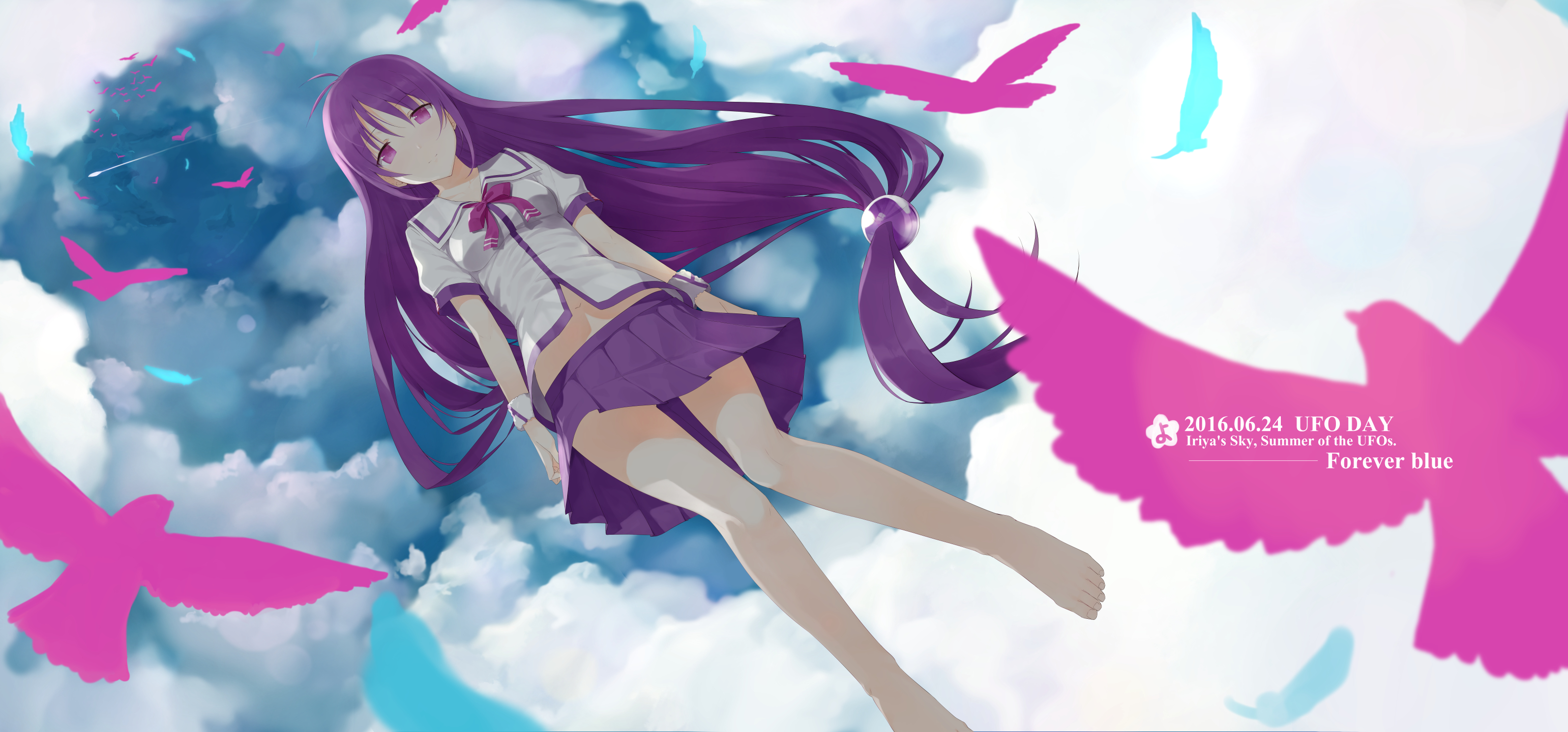 Anime Iriya no Sora, UFO no Natsu HD Wallpaper | Background Image