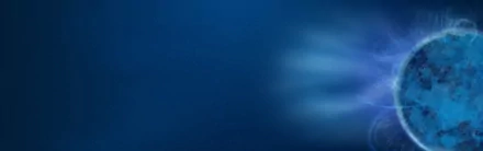 A high-definition desktop wallpaper featuring a smooth blue gradient, embodying the sleek aesthetic of the Fedora operating system and technology themes.