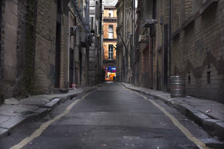 man made alley HD Desktop Wallpaper | Background Image