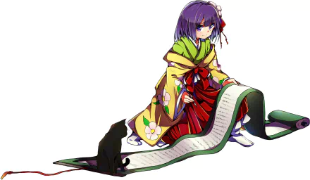 Hieda no Akyuu Anime Touhou HD Desktop Wallpaper | Background Image