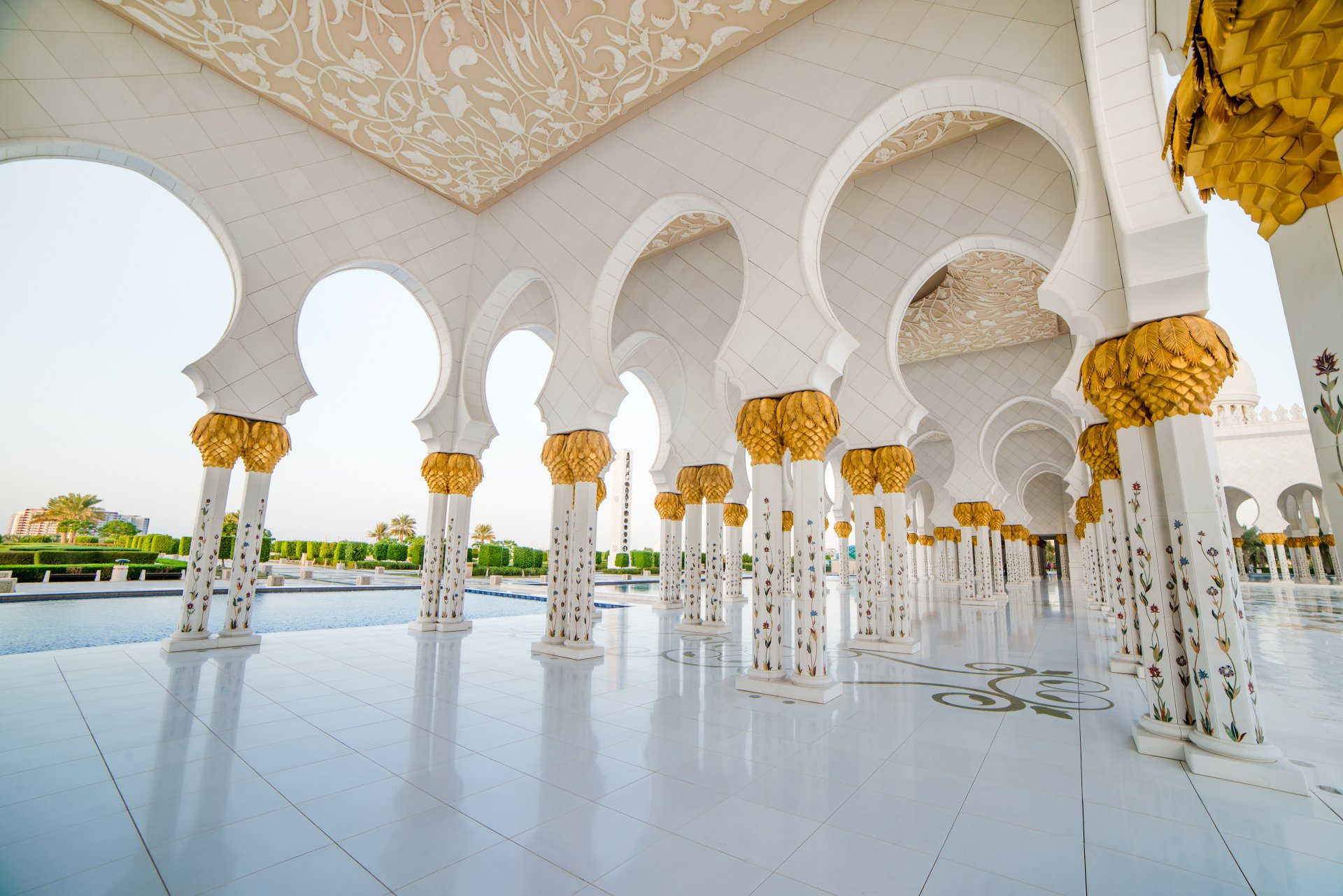 Download Religious Sheikh Zayed Grand Mosque 4k Ultra HD Wallpaper