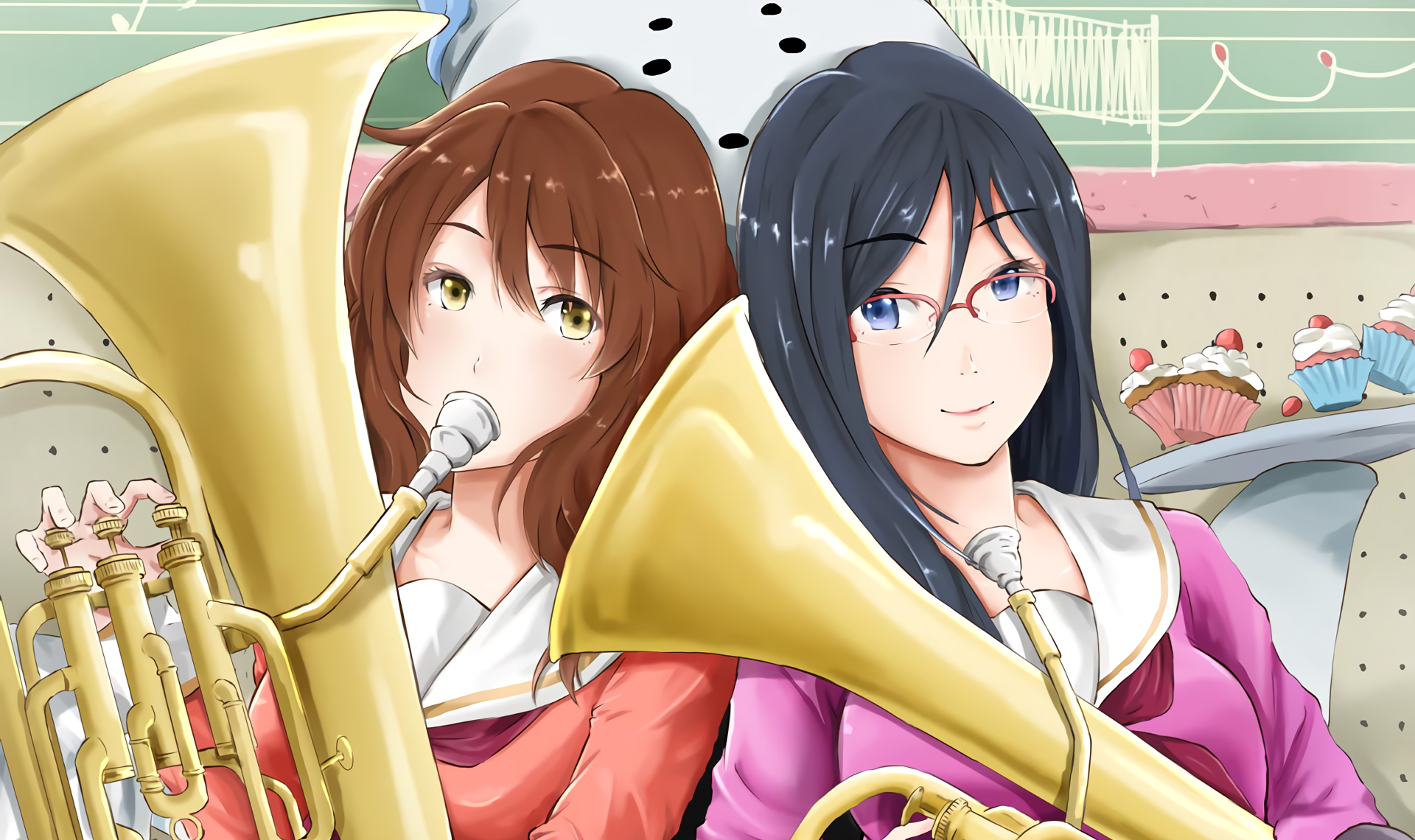 Звучи ком. Sound Euphonium аниме. Sound аниме. Чистый звук аниме. Чистый звук аниме Постер.