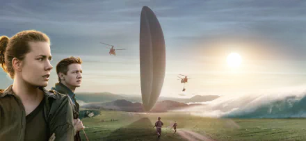 Jeremy Renner Amy Adams movie Arrival HD Desktop Wallpaper | Background Image